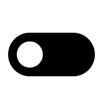 Ayar Tweak düz vektör simgesi