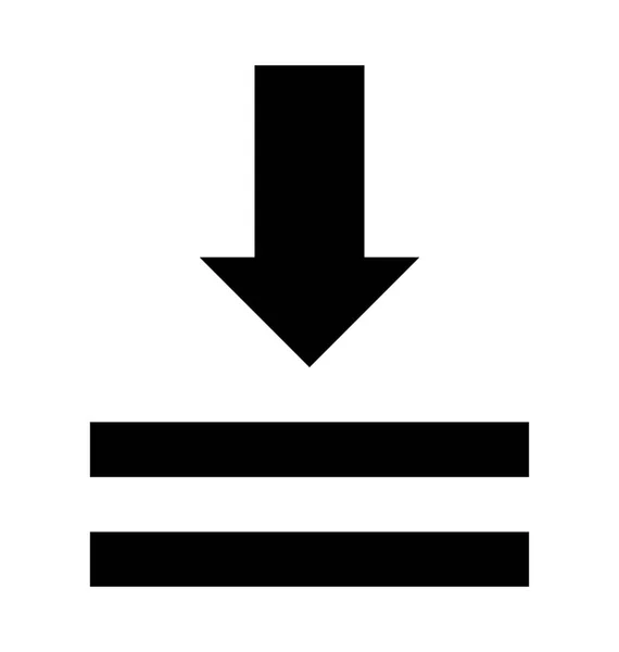 Ladda Ner Platt Vektor Symbol — Stock vektor