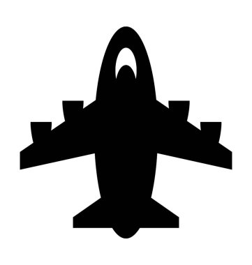 düzlem düz vektör simgesi