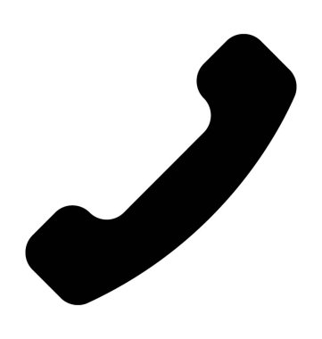 Alıcı düz vektör simgesi