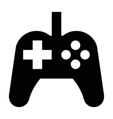 Joy pad düz vektör simgesi