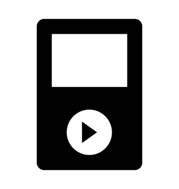 Düz vektör simge pod