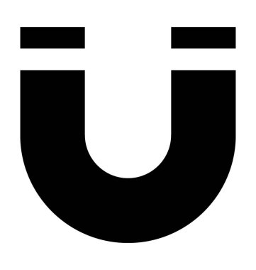 Mıknatıs Düz Vektör Simgesi 