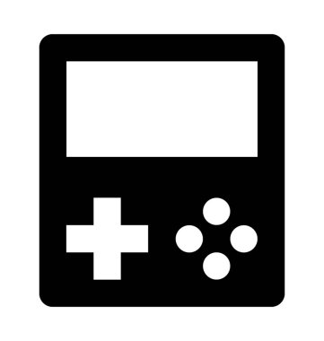 Joy pad düz vektör simgesi