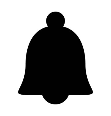 Çan Düz Vektör Simgesi