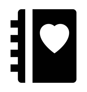 Günlüğü düz vektör simgesi