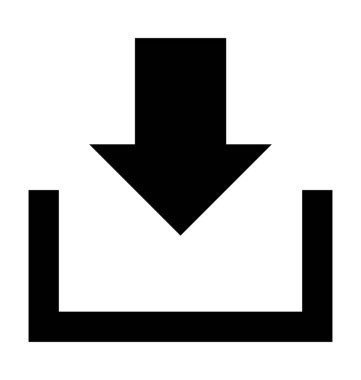 Download düz vektör simge  