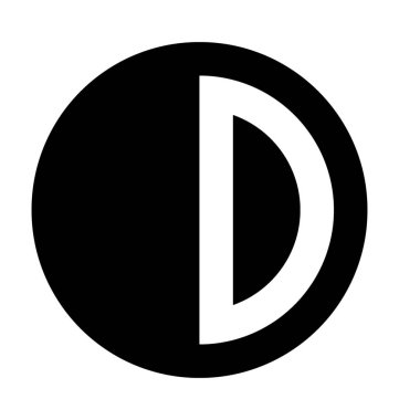 Parlaklık seçeneğini vektör simgesi 