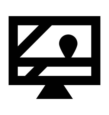 Çevrimiçi gezinti vektör simgesi 