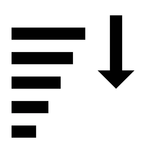 Indicateurs Progrès Icône Vectorielle — Image vectorielle