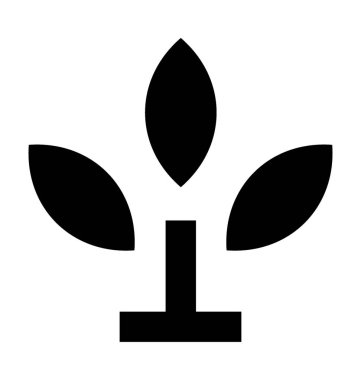 Dal düz vektör simgesi