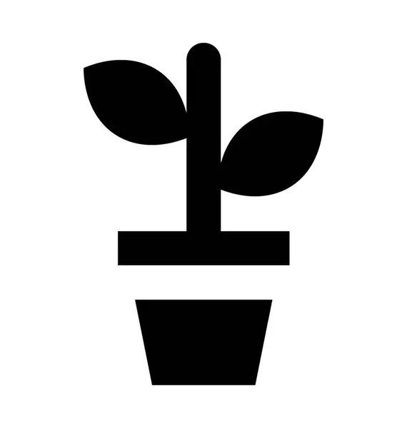 Plantation Flat Vector Icon — Stock Vector