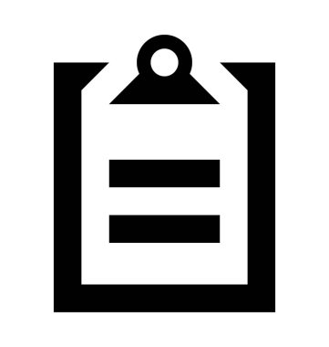 Pano düz vektör simgesi