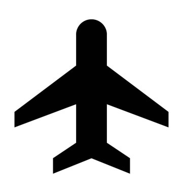 düzlem düz vektör simgesi