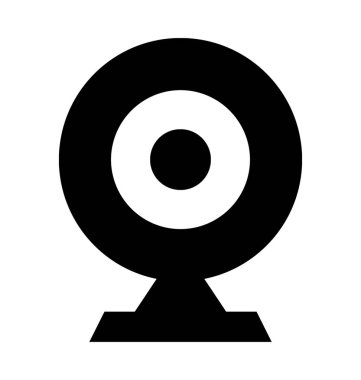 Webcam Düz Vektör Simgesi