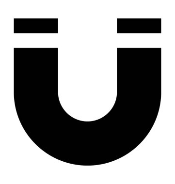 Mıknatıs Düz Vektör Simgesi 