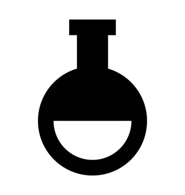 matara düz vektör simgesi