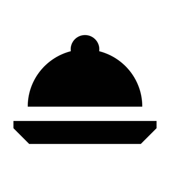 Bandeja Plana Vector Icono — Vector de stock