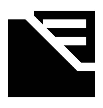 Dosya klasörleri düz vektör simgesi