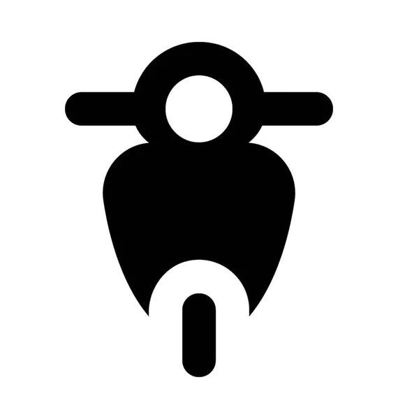 Scooter Flat Vector Icon — Stock Vector