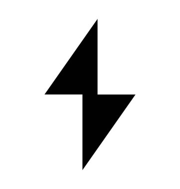 Gök Gürültüsü Düz Vektör Simgesi