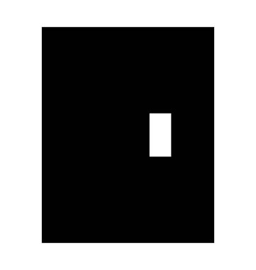 Kapı Düz Vektör Simgesi 