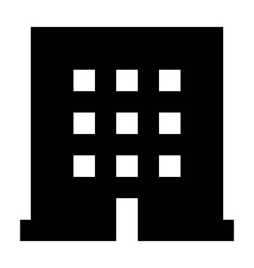 Daireler düz vektör simgesi