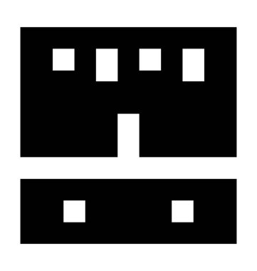 Ölçerin ölçer düz vektör simgesi