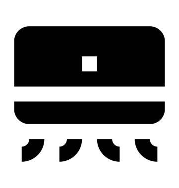 Klima düz vektör simgesi