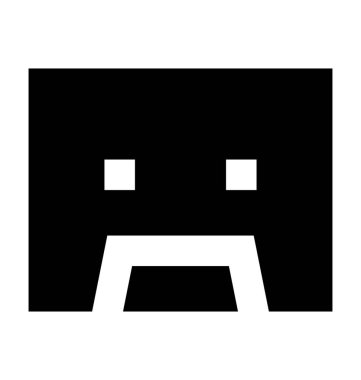 Kaset düz vektör simgesi