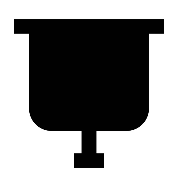 Flip Platte Vector Icon — Stockvector