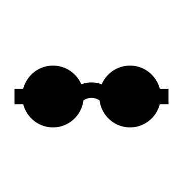 Gözlükler Düz Vektör Simgesi