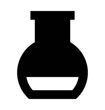 matara düz vektör simgesi