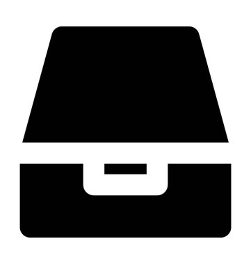 CD çalar düz vektör simgesi