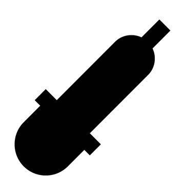 Düşüren Düz Vektör Simgesi