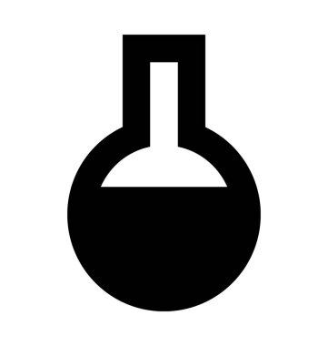 matara düz vektör simgesi