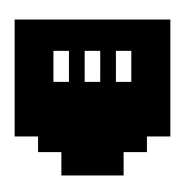 Internet çıkış düz vektör simgesi