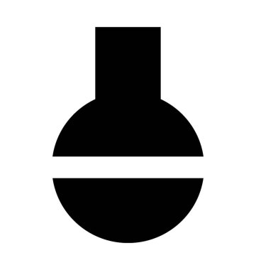 matara düz vektör simgesi