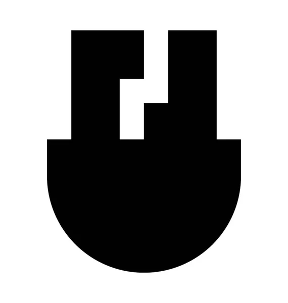 Bluetooth Usb Flat Vector Icon — стоковый вектор