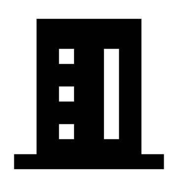 Daireler düz vektör simgesi