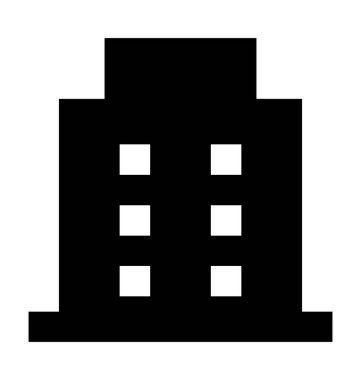 Daireler düz vektör simgesi