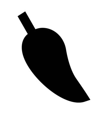 Chili Pepper Düz Vektör Simgesi