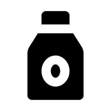 Şişe Düz Vektör Simgesi