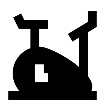 Sabit döngüsü düz vektör simgesi