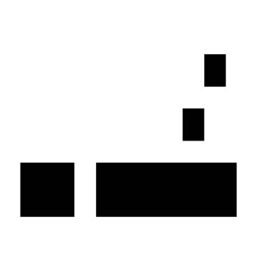 Sigara düz vektör simgesi