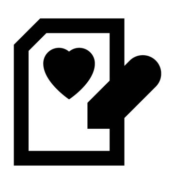 Yazılı mektup düz vektör simgesi