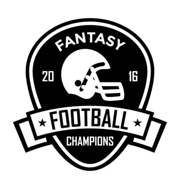 Futbol şampiyonu düz vektör simgesi