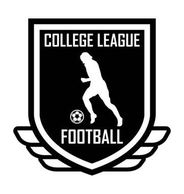 Futbol Ligi düz vektör simgesi