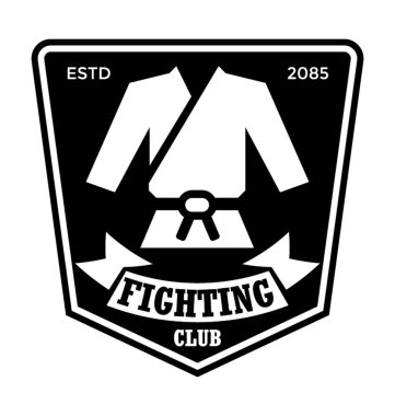 Dövüş Kulübü düz vektör simgesi