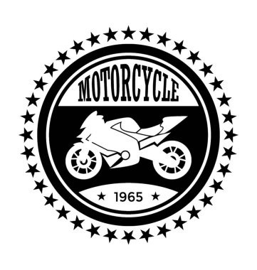 Motosiklet yarış vektör simgesi